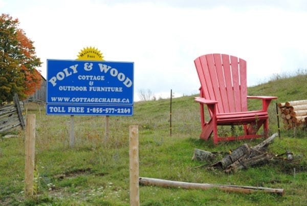 cottage chairs outdoor advertisement
