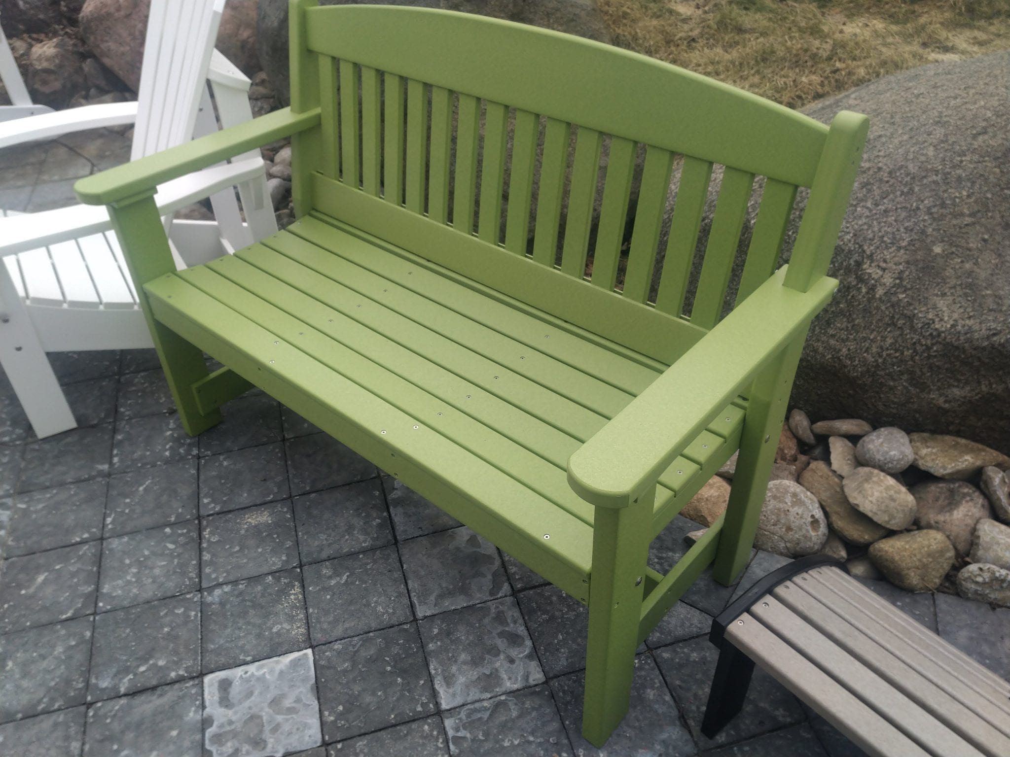 4ft and 5ft Garden Bench $639-$799 - Cottage Chairs