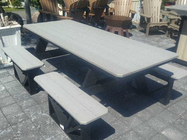 Walk-In 7ft picnic table $1299